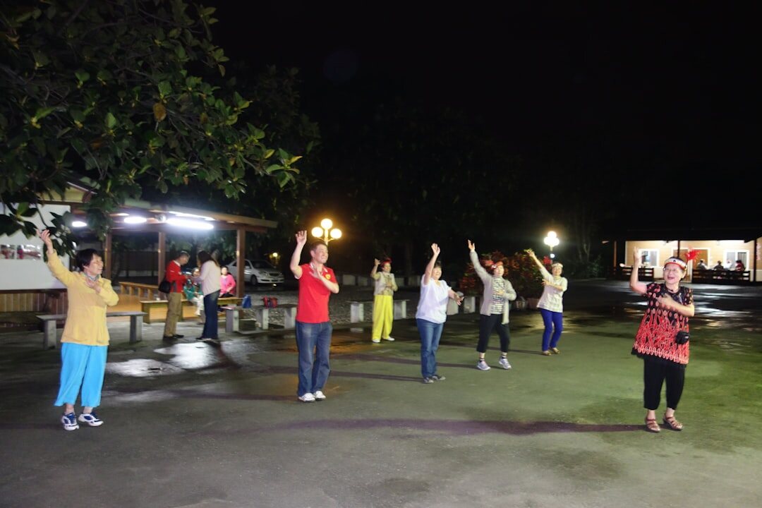 senior group gathering